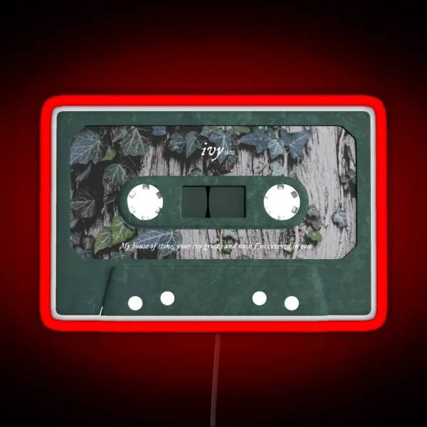 Ivy Cassette RGB Neon Sign