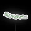 Elegant modern home decor with vibrant customizable ivy evermore neon