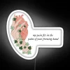 Illuminated Ivy RGB Neon Sign with Vibrant Color Changing Effect
