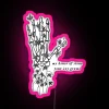 Vibrant RGB LED Canvas Sign Inspired by Ivy and Taylor Swift