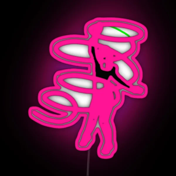 Izabelle Hoop Trails RGB Neon Sign