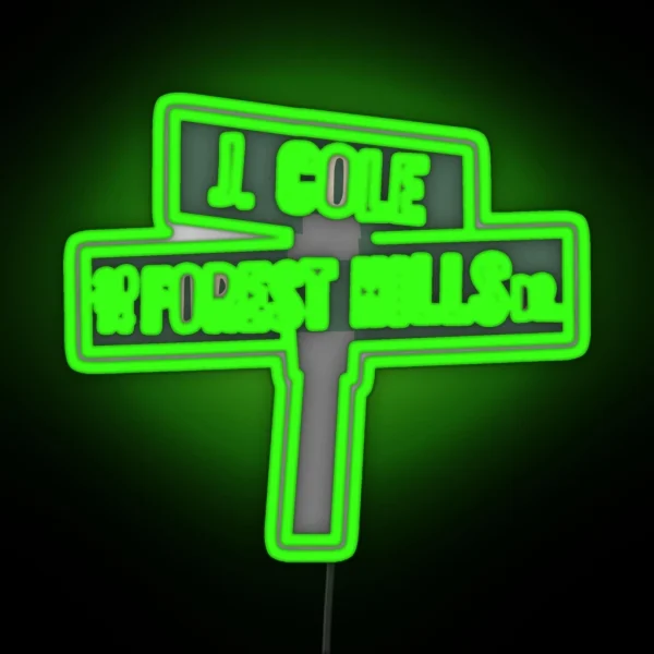 J Cole 2014 Forest Hills Dr Led RGB Neon Sign