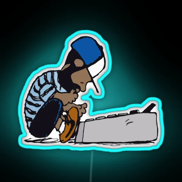 J Dilla Design RGB Neon Sign