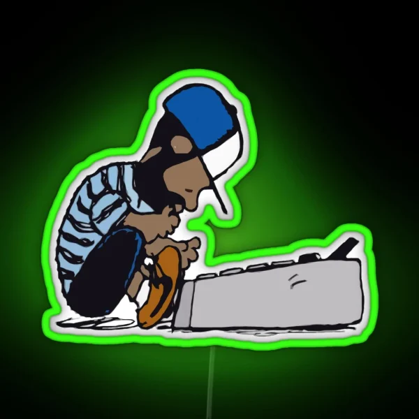 J Dilla Design RGB Neon Sign