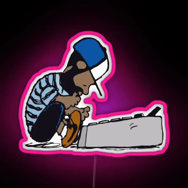 J Dilla Design RGB Neon Sign
