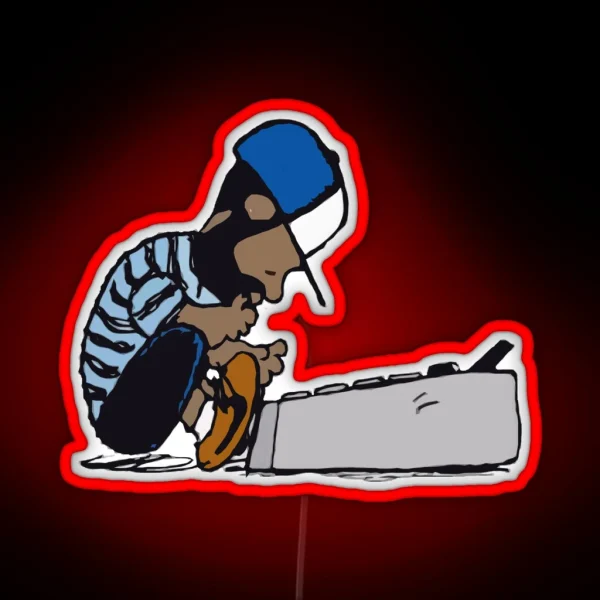 J Dilla Design RGB Neon Sign