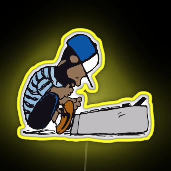 J Dilla Design RGB Neon Sign