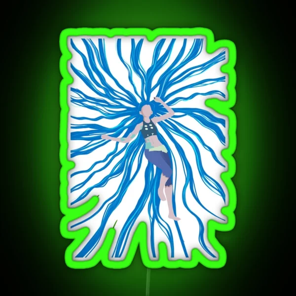 J RGB Neon Sign