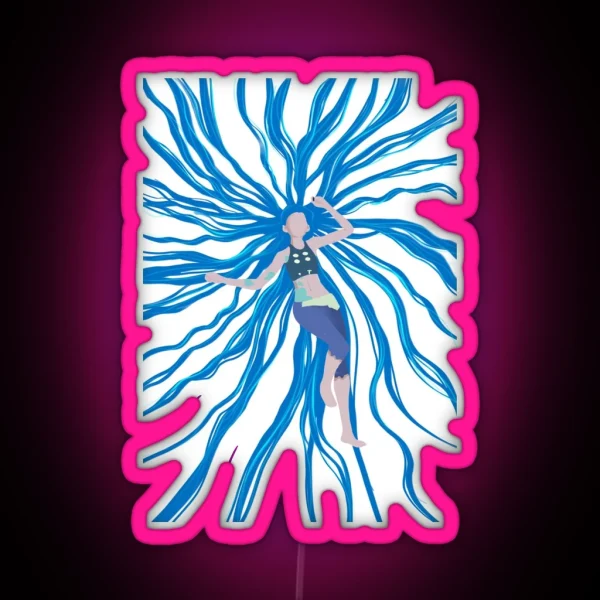 J RGB Neon Sign