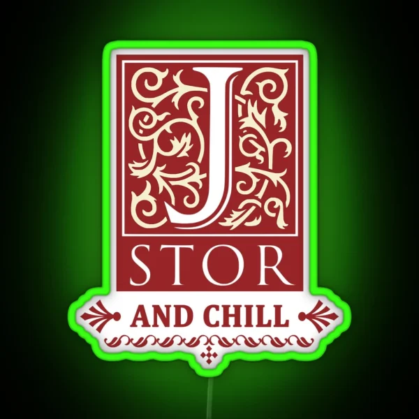 J STORE And Chill Led RGB Neon Sign