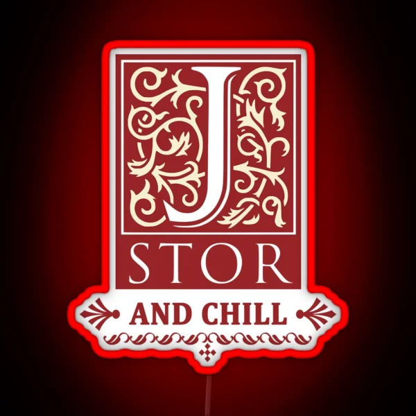 J STORE And Chill Led RGB Neon Sign