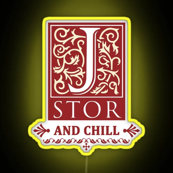 J STORE And Chill Led RGB Neon Sign