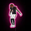 RGB LED Canvas Sign with Customizable Neon Color Displays Joyfully
