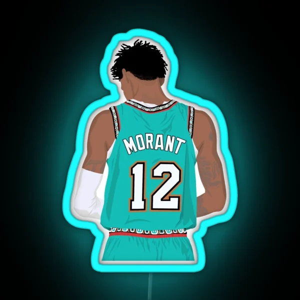 Ja Morant 12 RGB Neon Sign