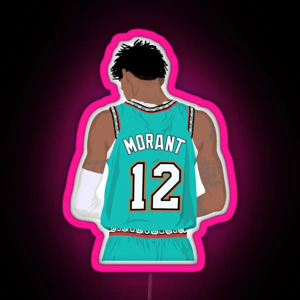 Ja Morant 12 RGB Neon Sign