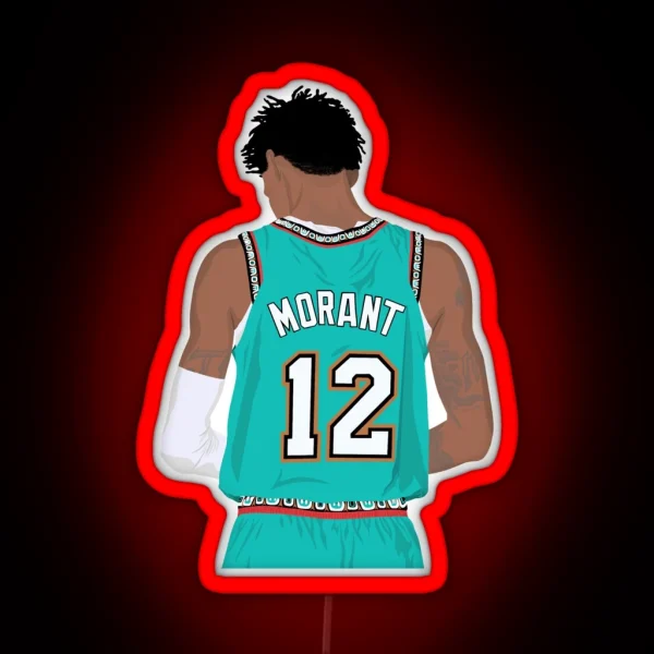 Ja Morant 12 RGB Neon Sign