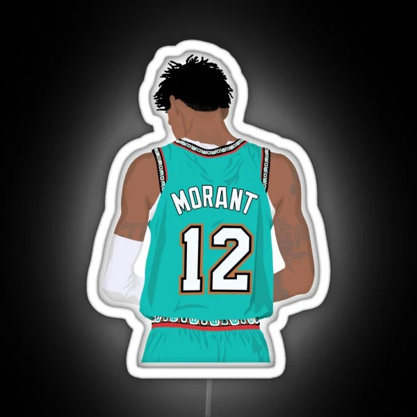 Ja Morant 12 RGB Neon Sign