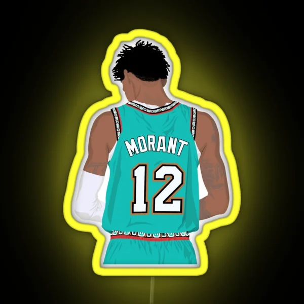Ja Morant 12 RGB Neon Sign