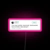 Customizable RGB Neon Sign with Ja Rule Inspired Quote Display
