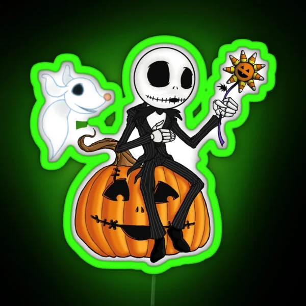 Jack And Zero RGB Neon Sign