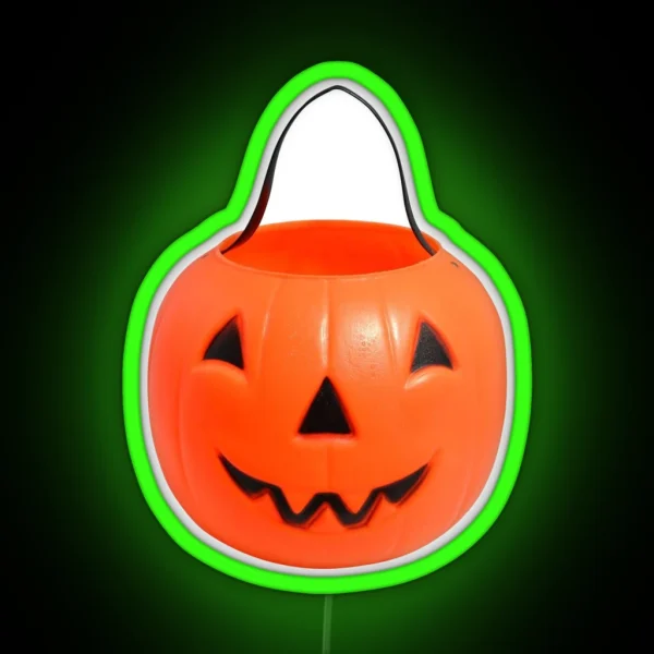 Jack O Lantern RGB Neon Sign