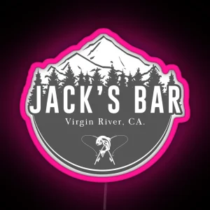 Jack S Bar Virgin River RGB Neon Sign