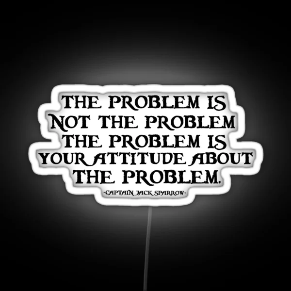 Jack Sparrow Quote RGB Neon Sign