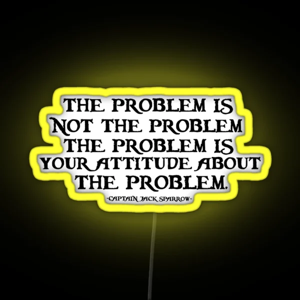 Jack Sparrow Quote RGB Neon Sign