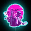 Vibrant Jacket and Biker Inspired LED Neon Wall Art Sign