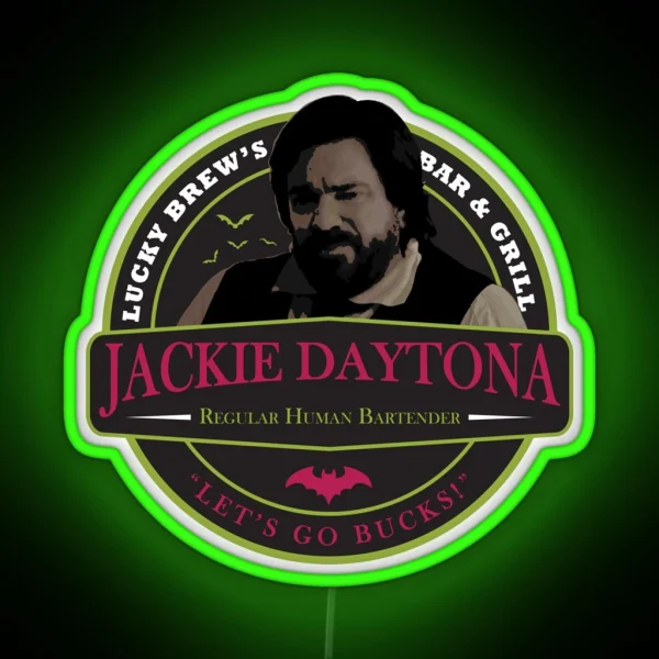 Jackie Daytona RGB Neon Sign