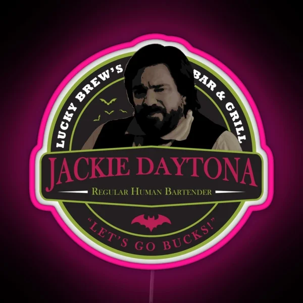 Jackie Daytona RGB Neon Sign