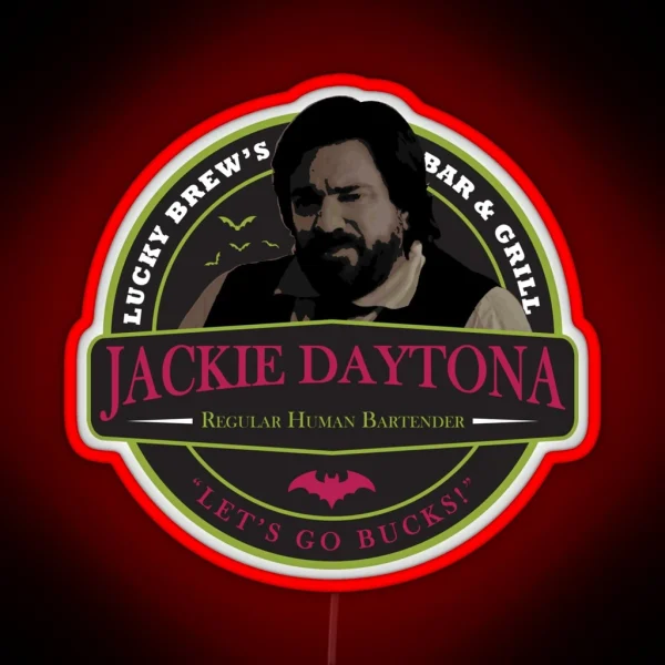 Jackie Daytona RGB Neon Sign