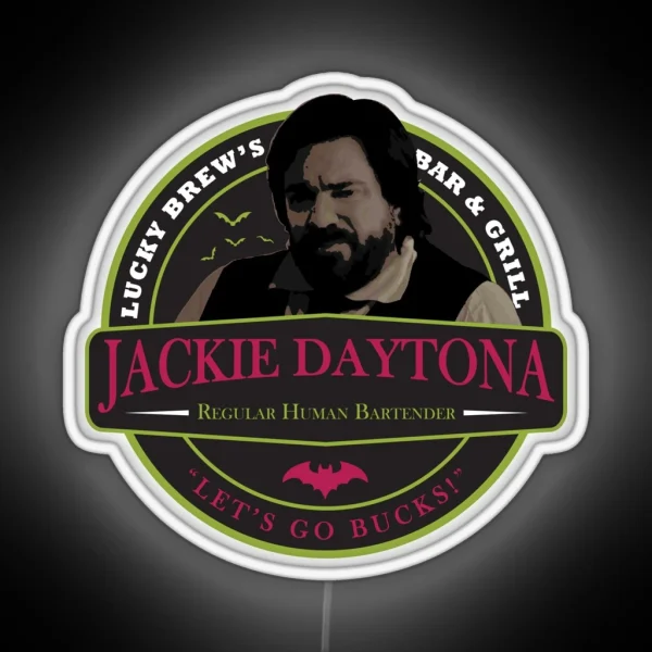 Jackie Daytona RGB Neon Sign