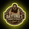 RGB neon beer bar pub decor sign with cartoon bartender
