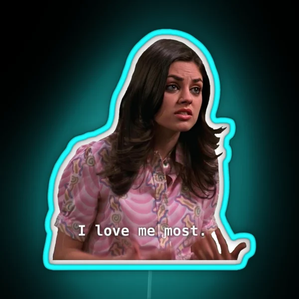 Jackie From That That 70 S Show RGB Neon Sign