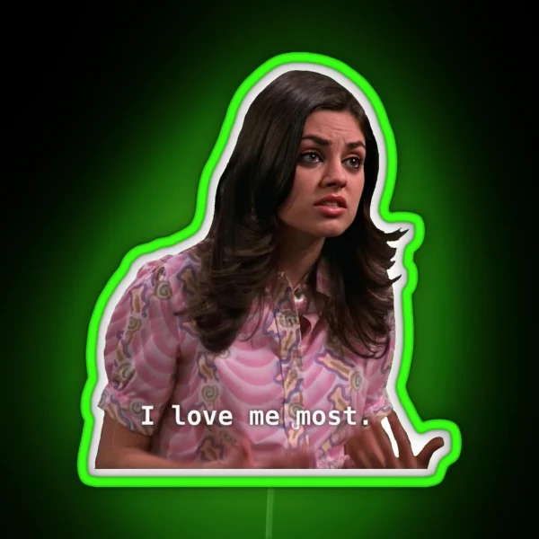 Jackie From That That 70 S Show RGB Neon Sign