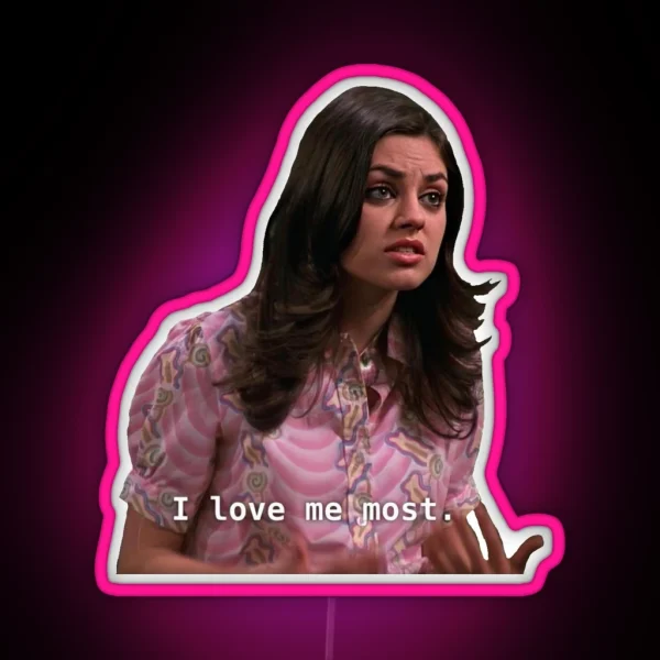 Jackie From That That 70 S Show RGB Neon Sign
