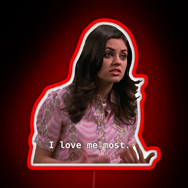 Jackie From That That 70 S Show RGB Neon Sign