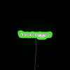 Customizable Bible verse LED sign with modern neon lighting accents