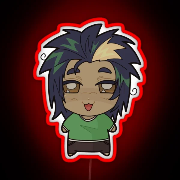Jaime Chibi RGB Neon Sign
