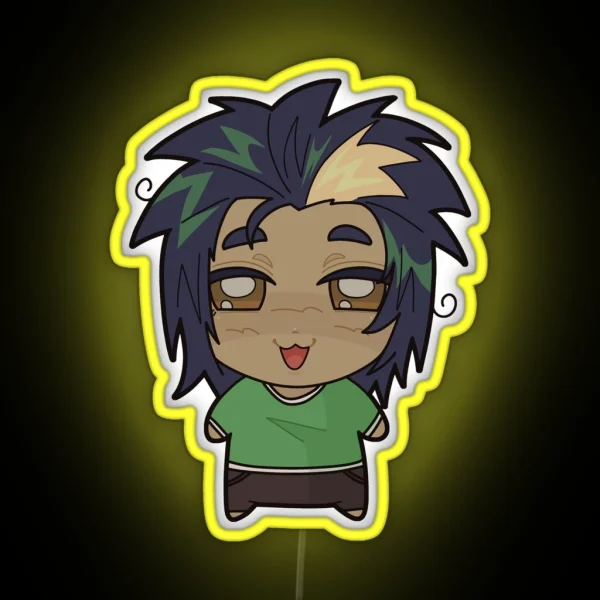 Jaime Chibi RGB Neon Sign