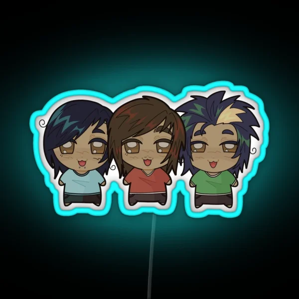 Jaime Tony And Vic Squad RGB Neon Sign