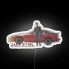 Vintage-inspired 80s Jake Ryan quote LED neon wall art decoration