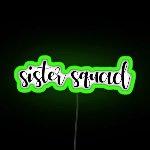 James Charles Sister Squad RGB Neon Sign