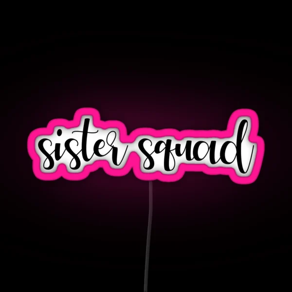 James Charles Sister Squad RGB Neon Sign