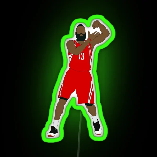 James Harden Cooking RGB Neon Sign