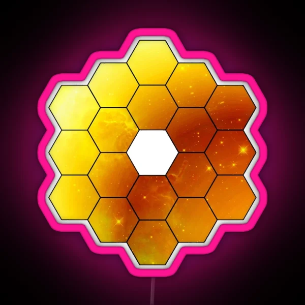 James Webb Space Telescope RGB Neon Sign