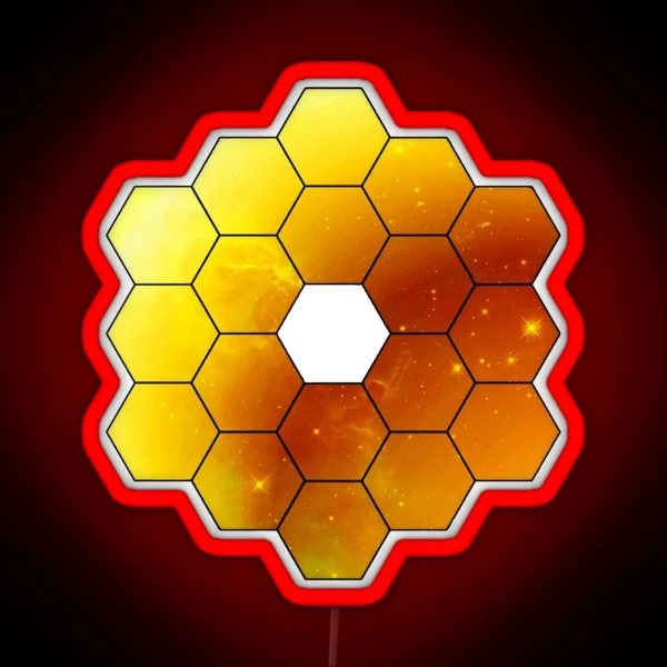 James Webb Space Telescope RGB Neon Sign