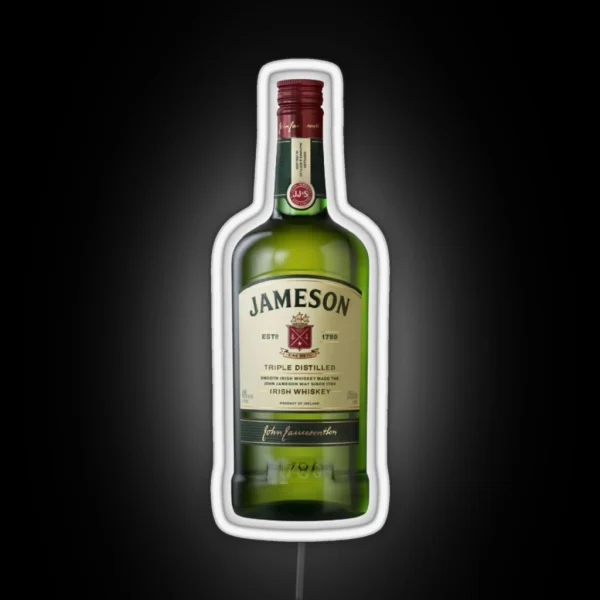 Jameson Bottle RGB Neon Sign