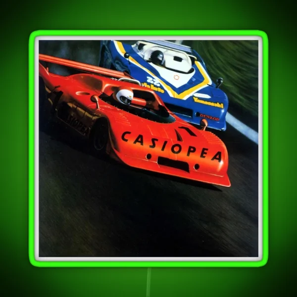 Japanese Jazz Fusion Car Album 1979 RGB Neon Sign